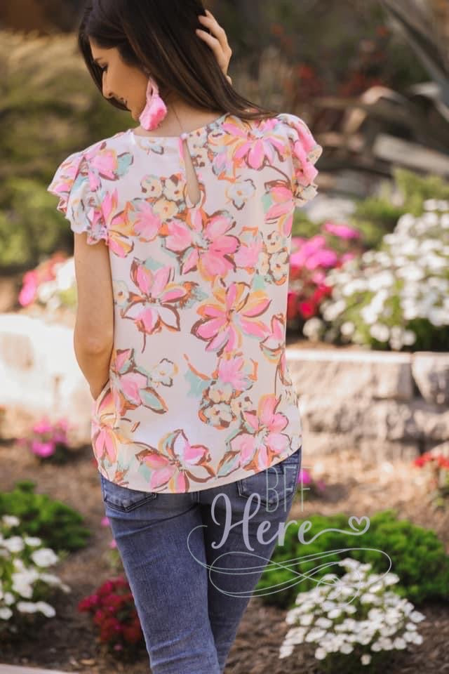 Alex Floral Top - BFF Here