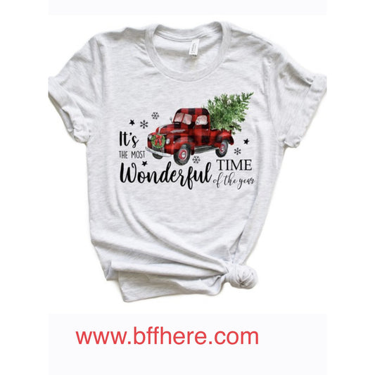 Most Wonderful Time of the Year Graphic Tee - BFF Here