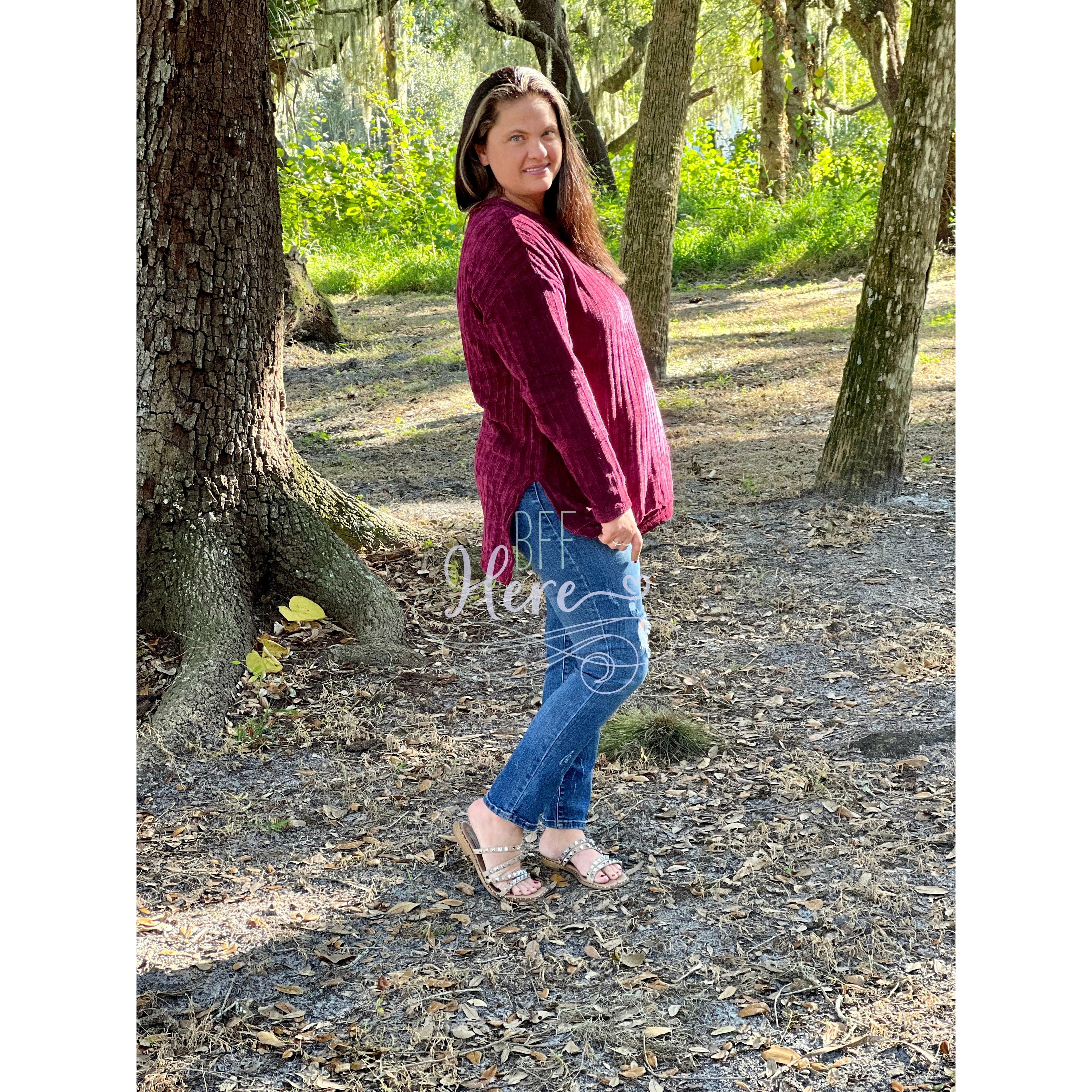 Victoria Chenille Tunic — Choice of Color - BFF Here