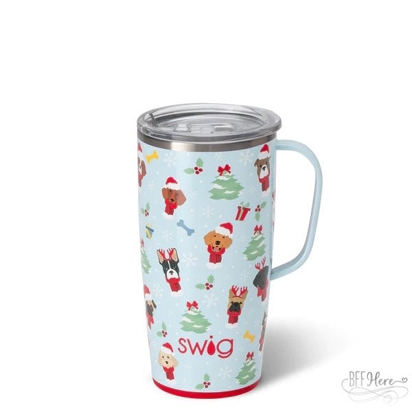 Santa Paws Travel Mug (22oz) by Swig Life - BFF Here