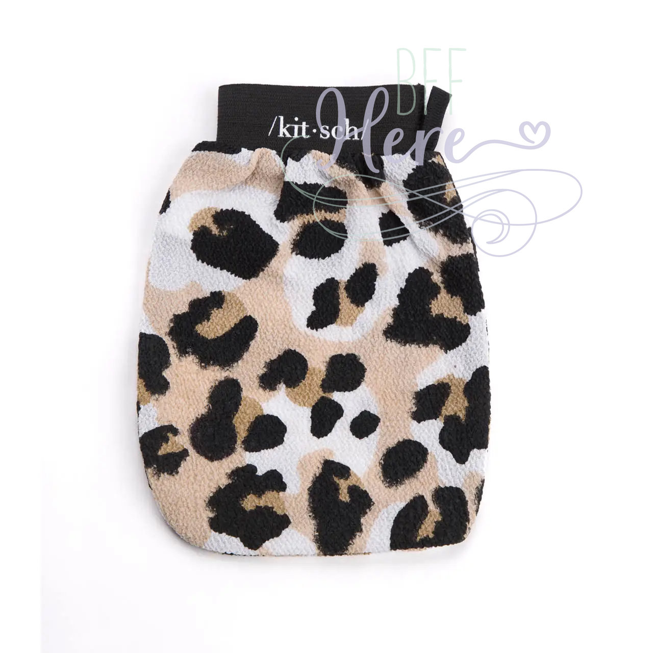 Eco-Friendly Exfoliating Glove - Leopard - BFF Here