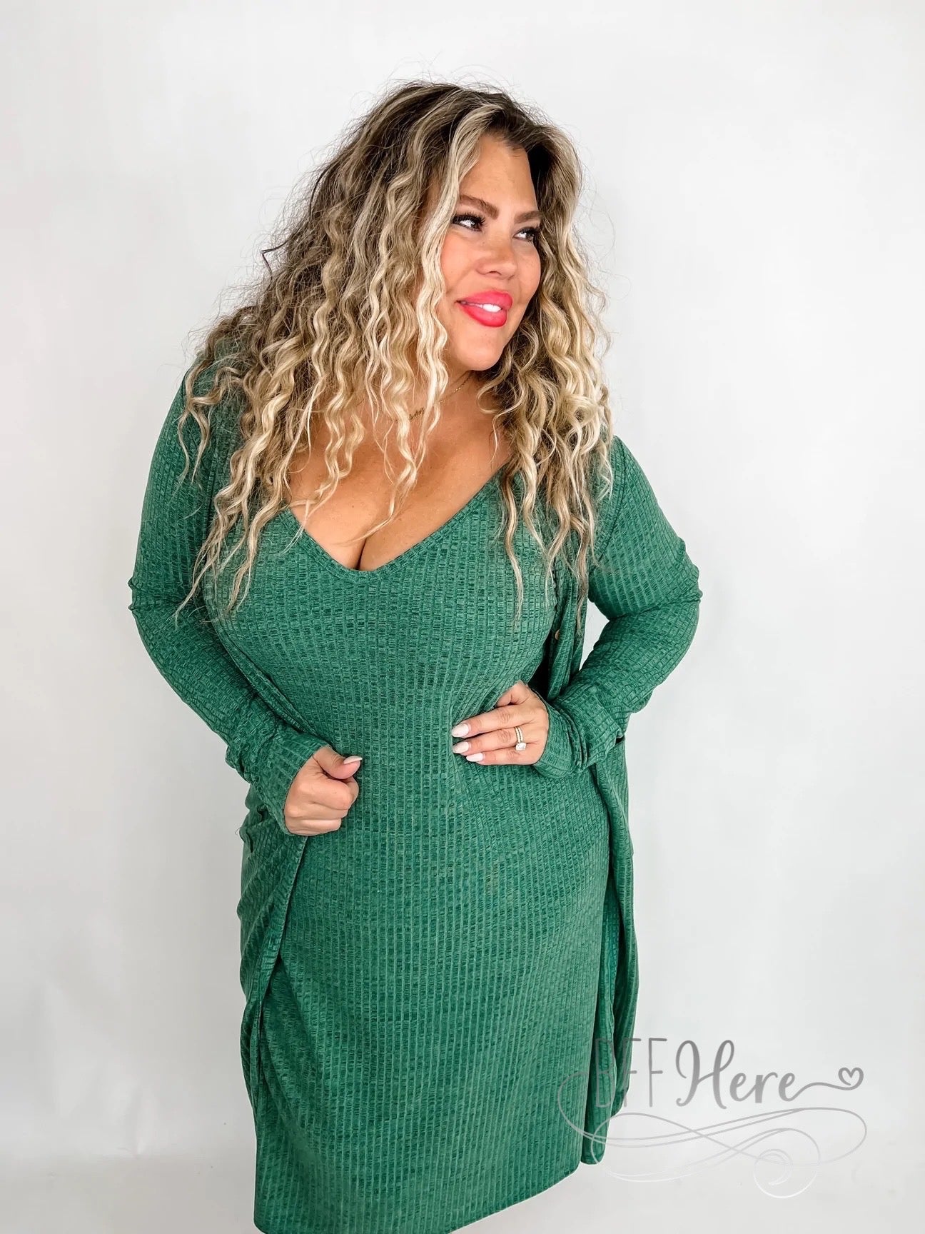 PREORDER-Take It Easy Lounge Dress - BFF Here