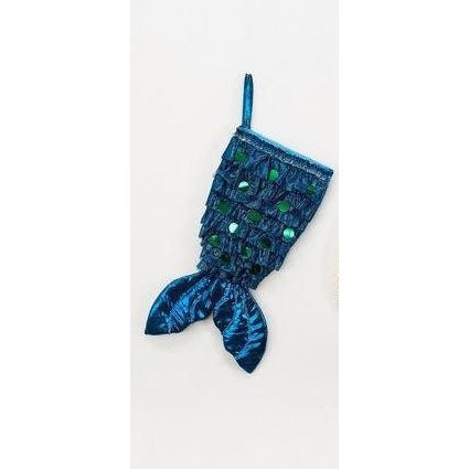 Mermaid Christmas Stocking -- Choice of Color - BFF Here