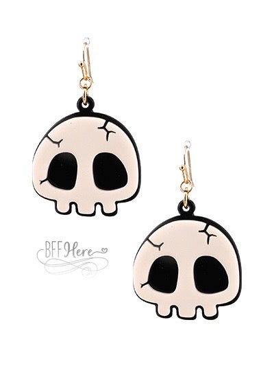 Skull  Earrings - BFF Here