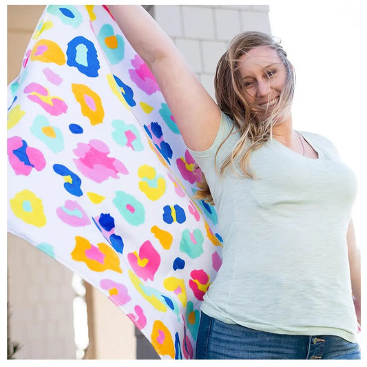 Fun Leopard Towel - BFF Here