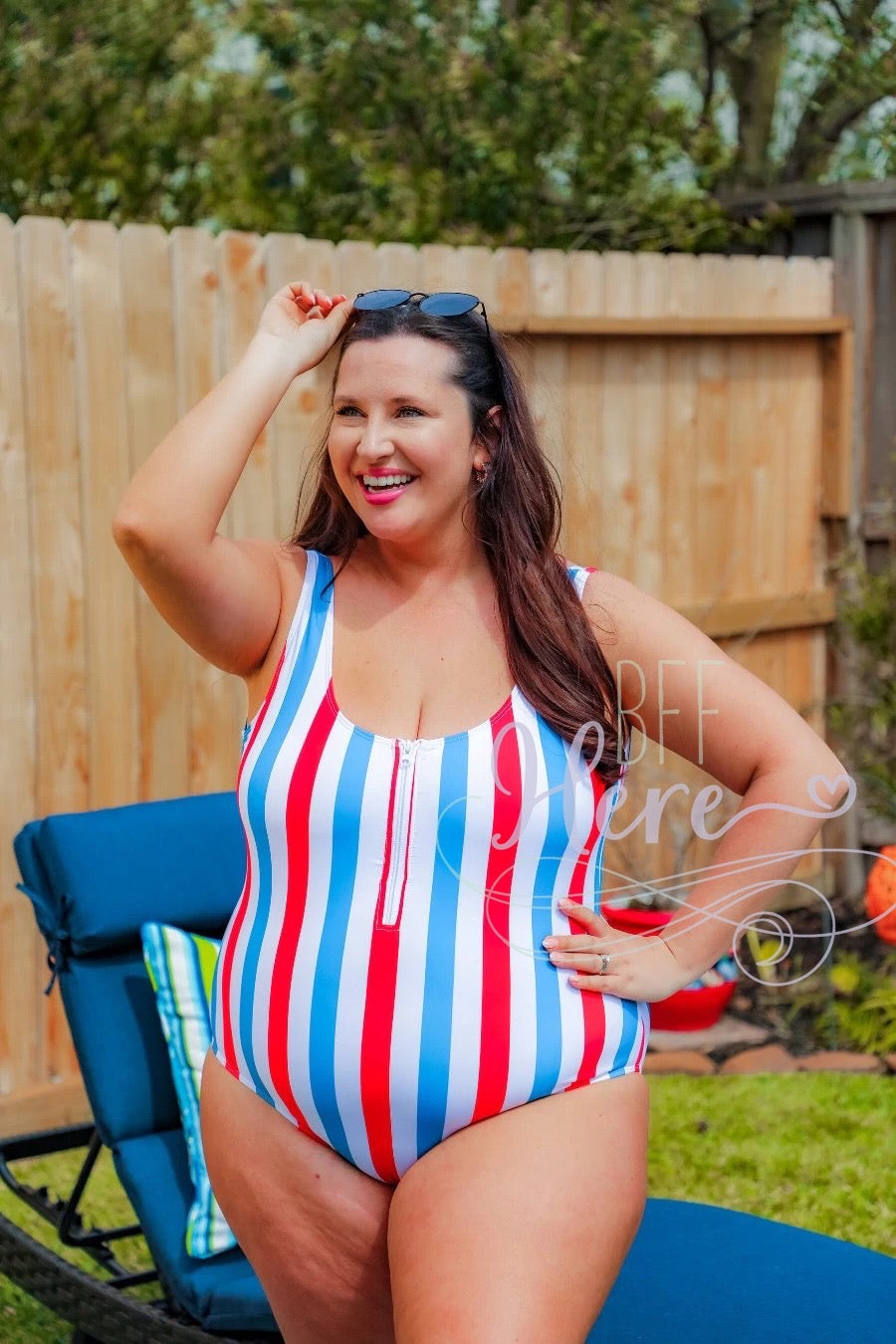 Firecracker One Piece Swimsuit - BFF Here