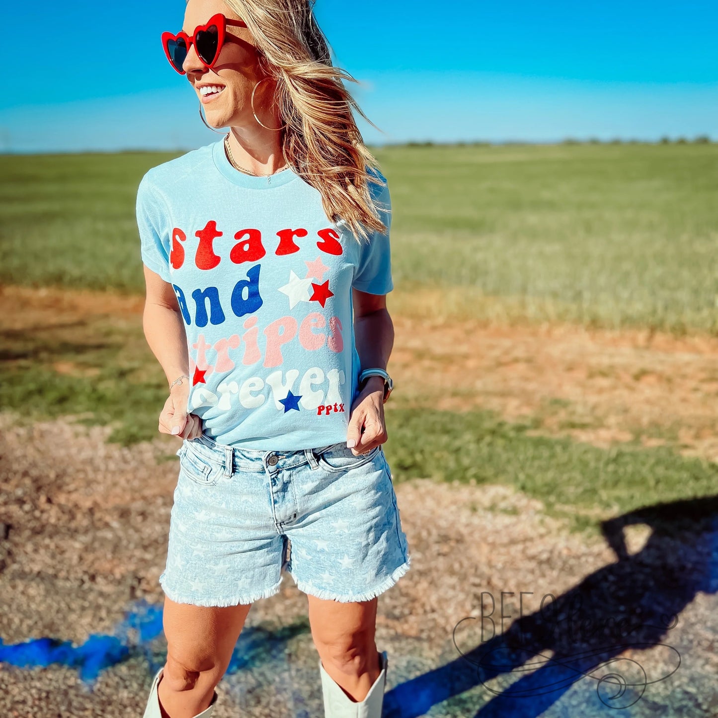 Stars and Stripes Forever T-Shirt - BFF Here