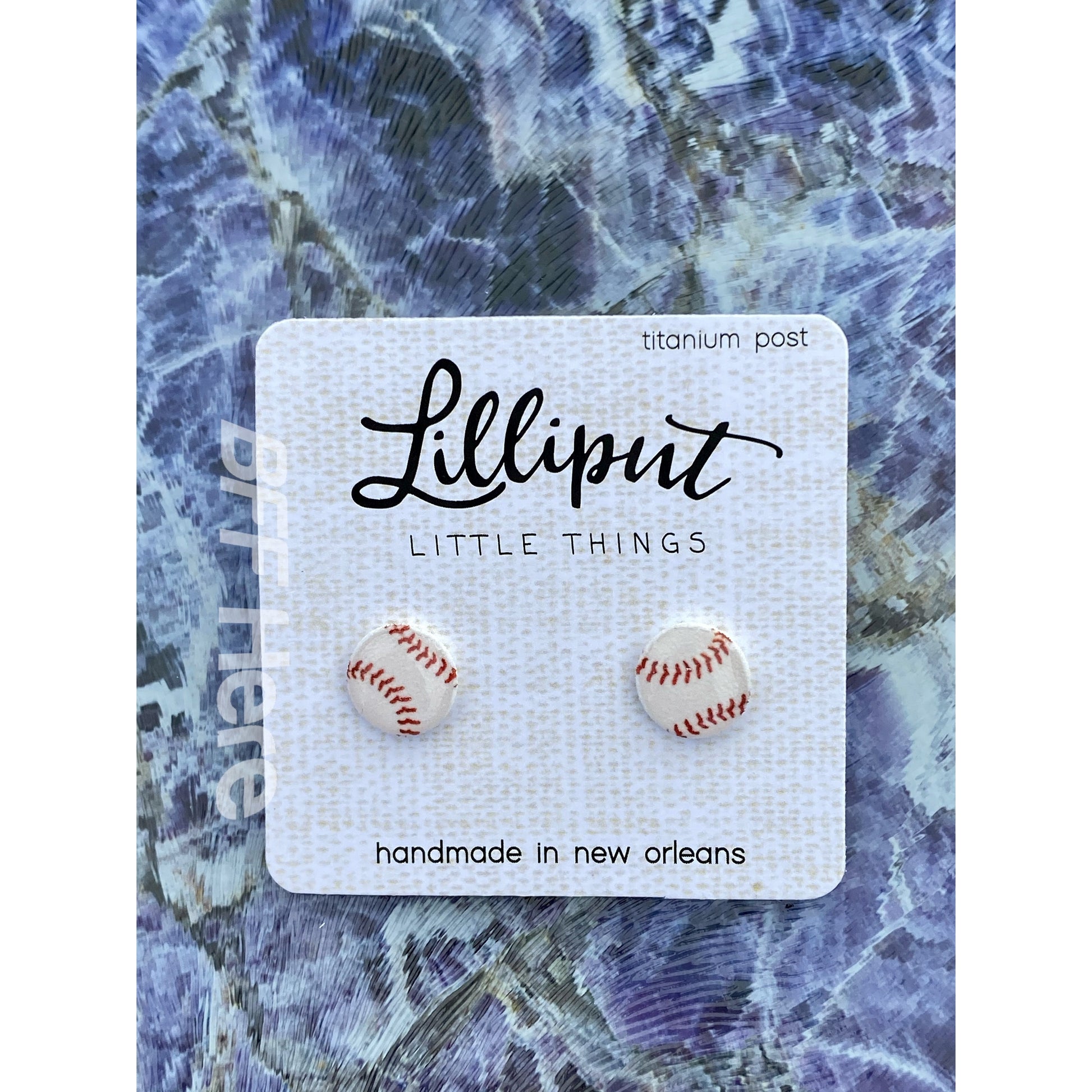 Baseball Earrings - BFF Here