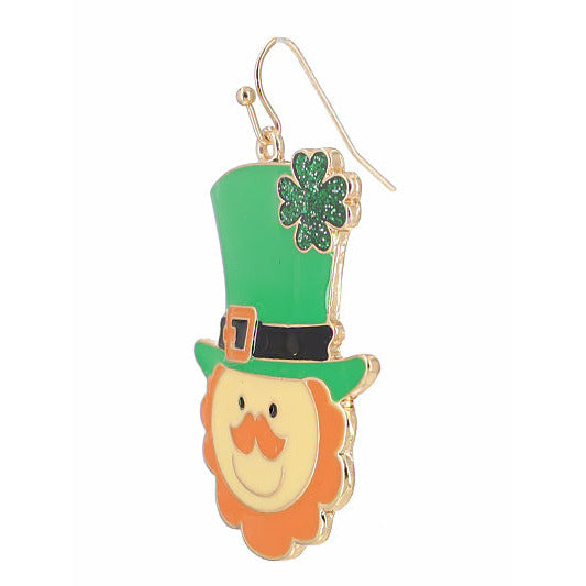 Lucky the Leprechaun Earrings - BFF Here
