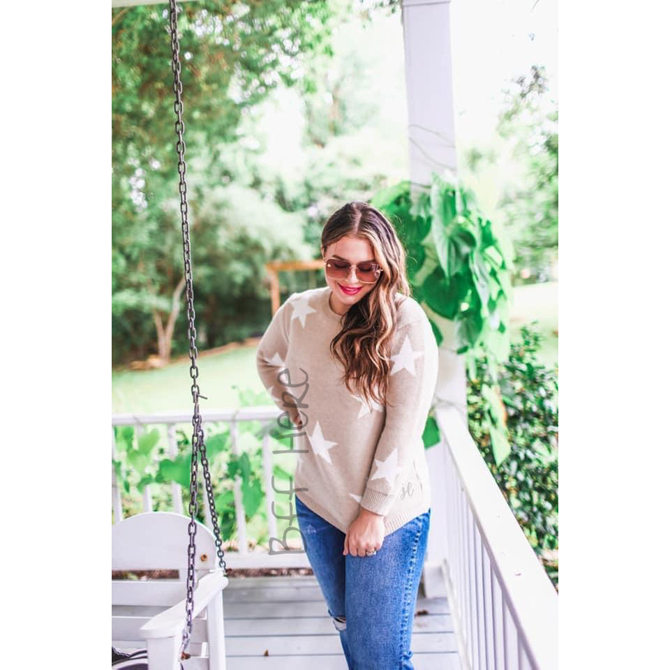 Star Gazer Knit Sweater - BFF Here