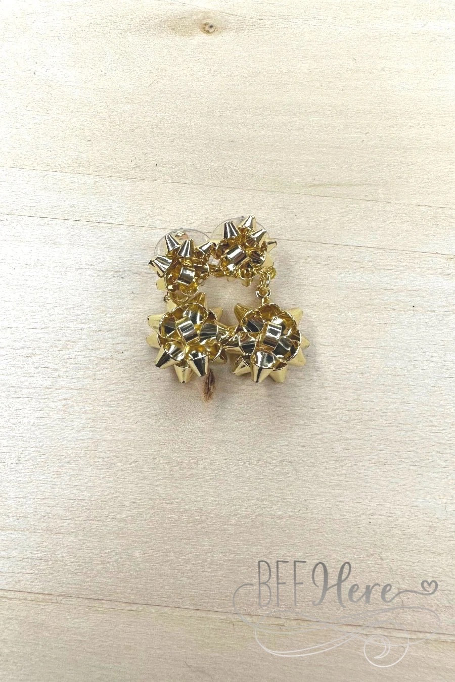 Mia Bow Drop Earrings - BFF Here