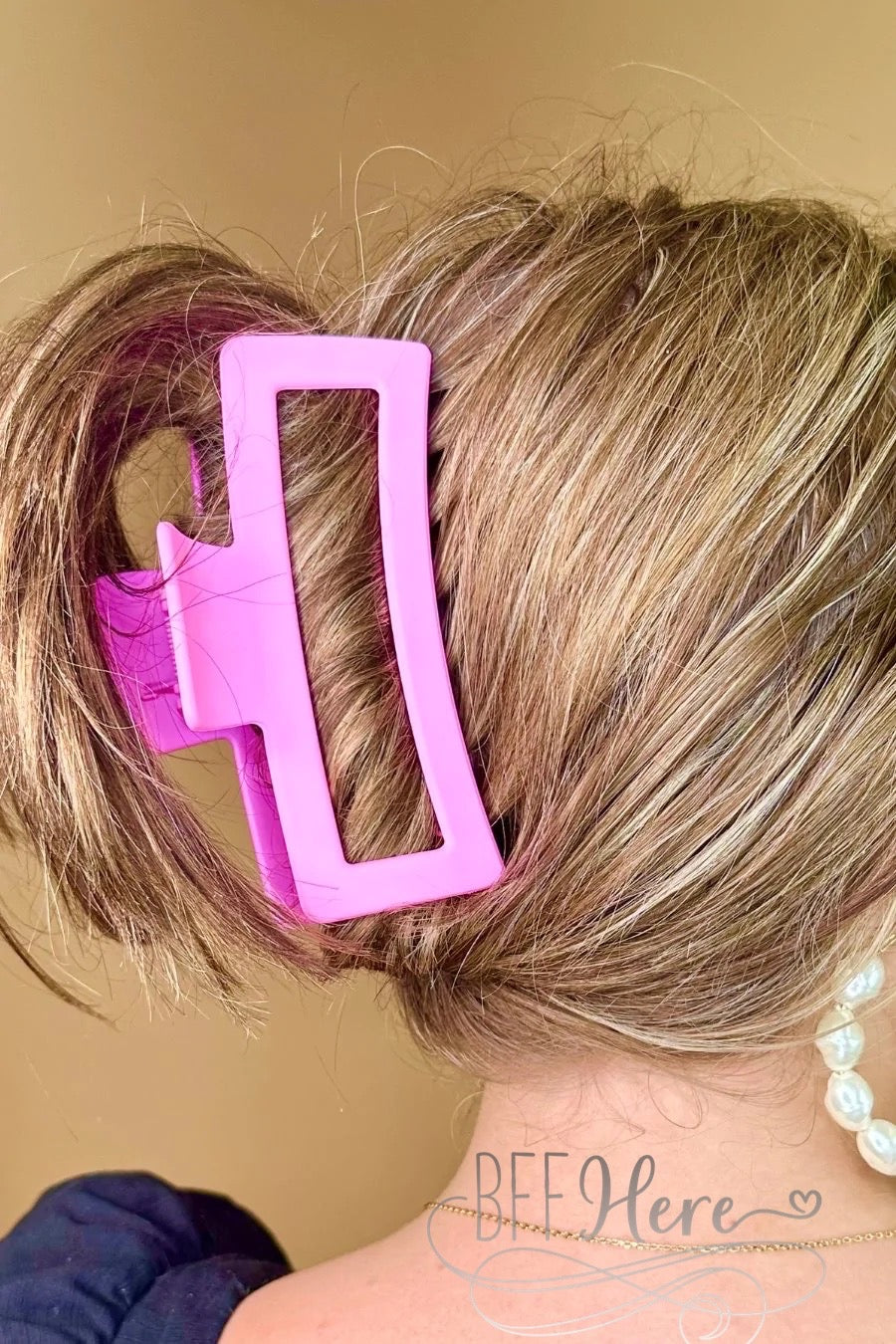 Jumbo Claw Hair Clip — Choice of Color - BFF Here