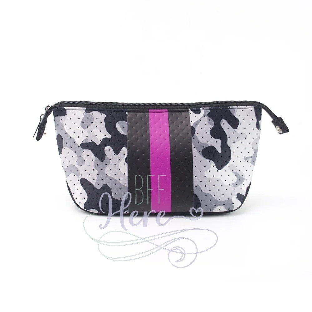 Neoprene Cosmetic Bag -- Austin - BFF Here