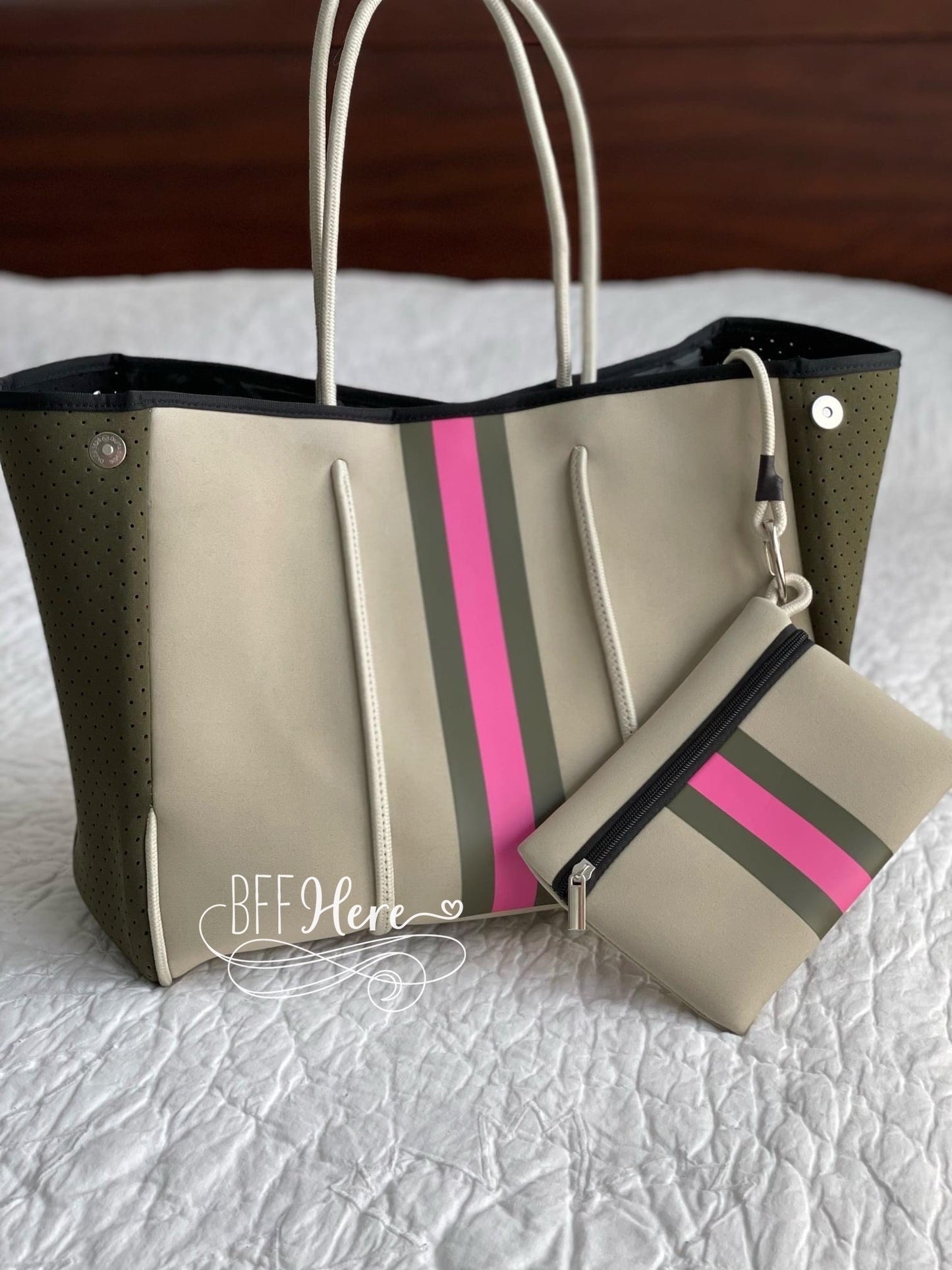 Neoprene Tote -- Charley - BFF Here