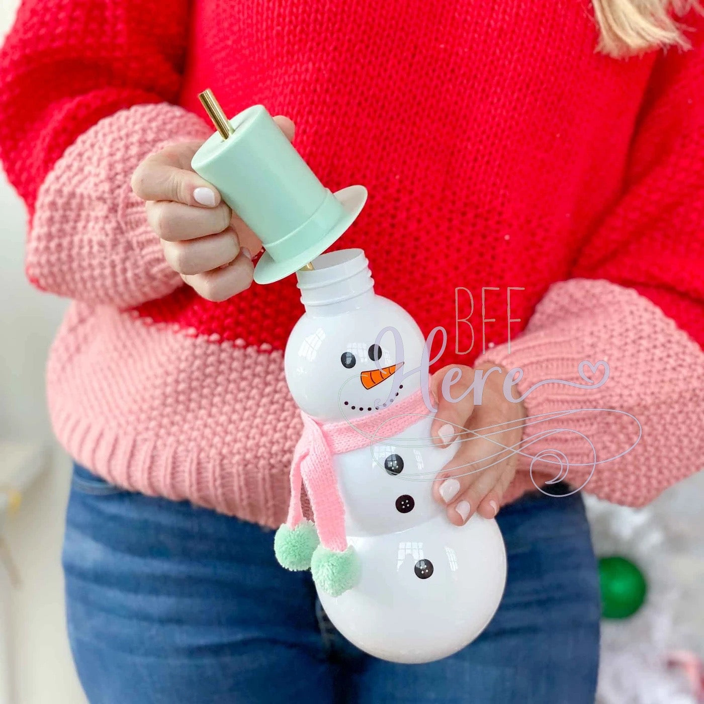 The Snowman Sipper - BFF Here