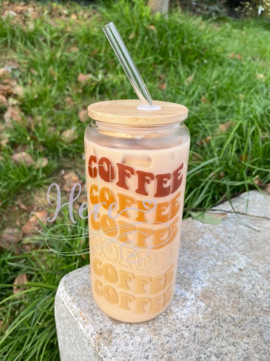 Glass Tumbler — Coffee - BFF Here