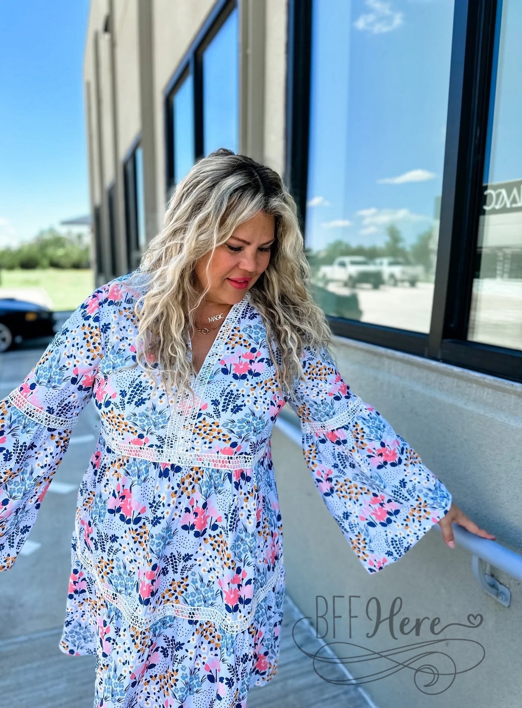 PREORDER—Rosalyn Floral Dress - BFF Here