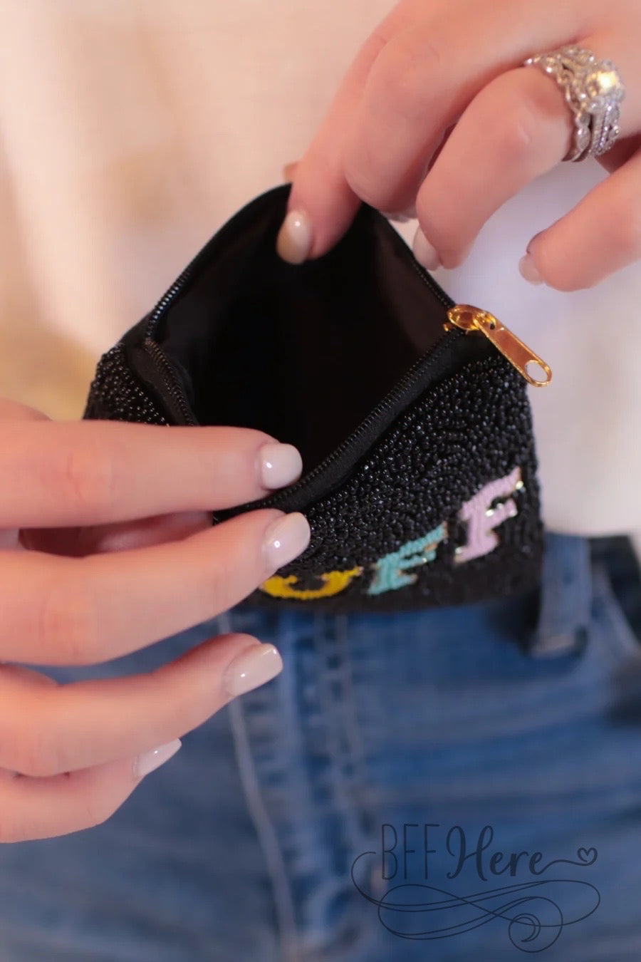 Stuff Coin Clutch - BFF Here