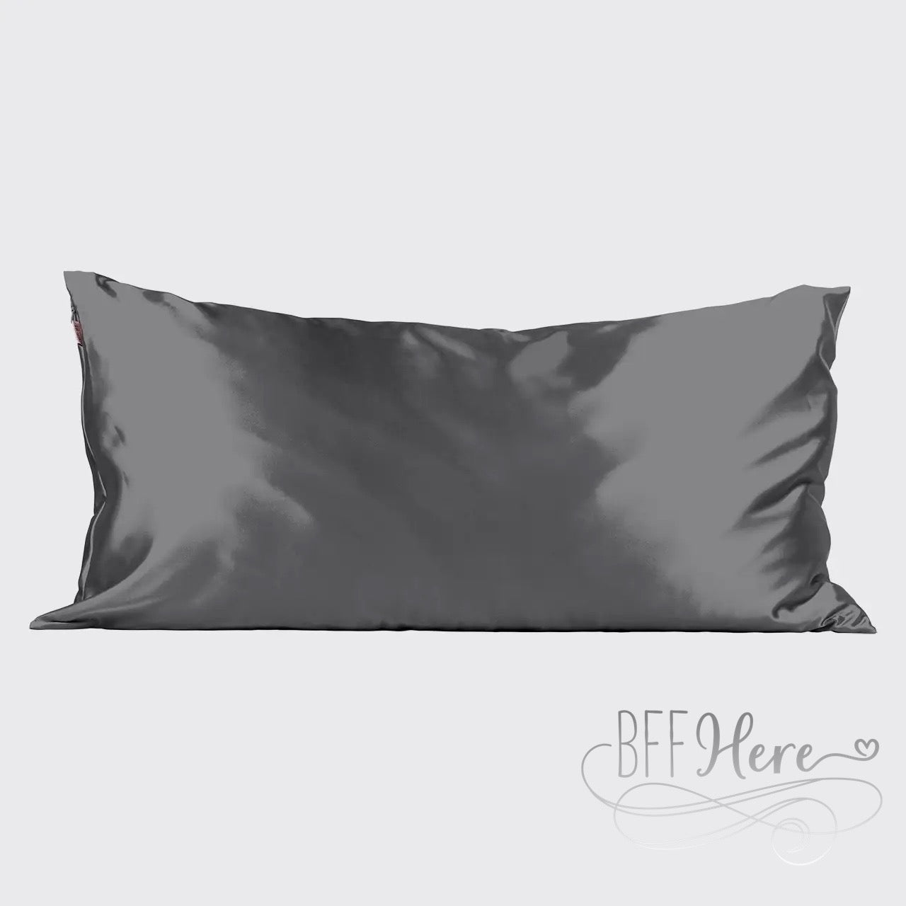 King Pillowcase - Charcoal - BFF Here