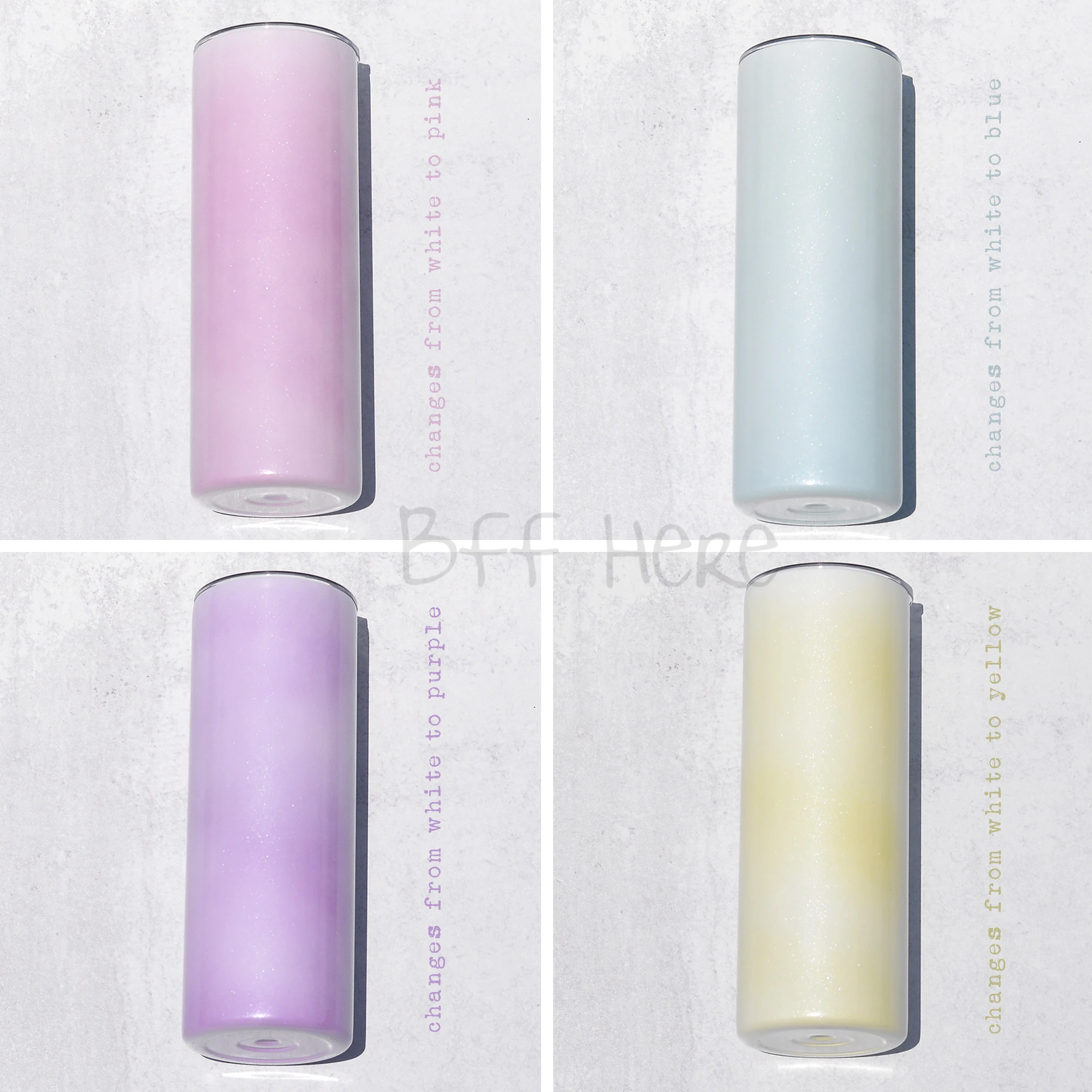 Color Changing Tall Travel - BFF Here