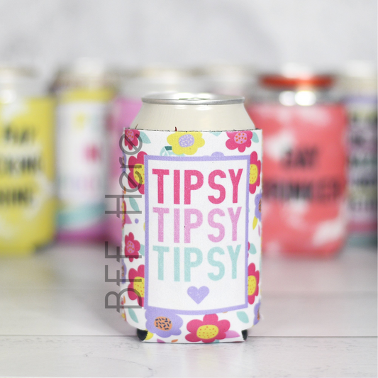 Tipsy Can Cooler - BFF Here