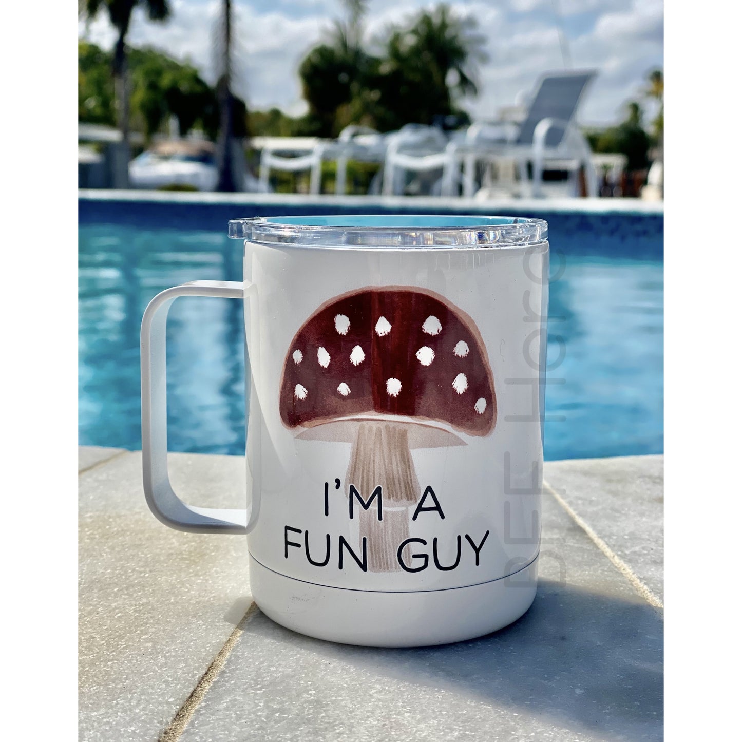 I'm A Fun Guy Travel Cup - BFF Here