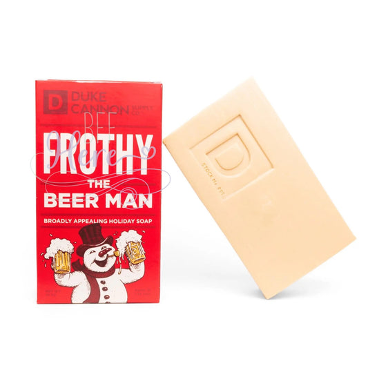 Frothy the Beer Man Soap by Duke Cannon - BFF Here