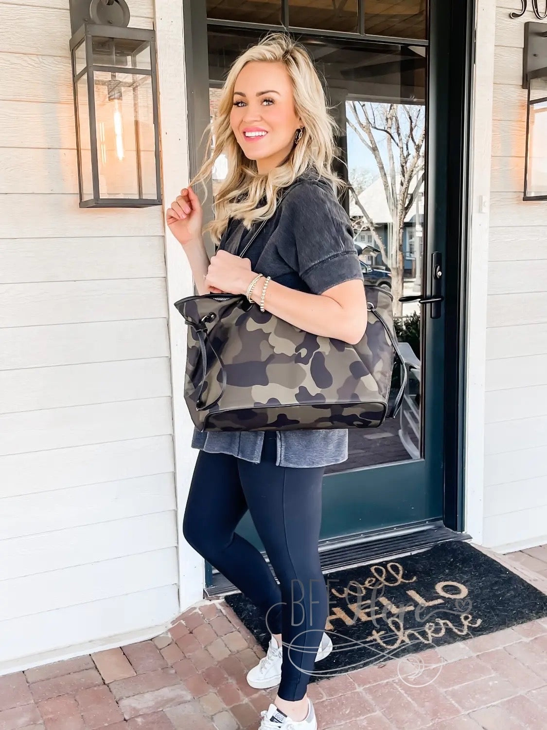 PREORDER—Callie Camo Tote - BFF Here