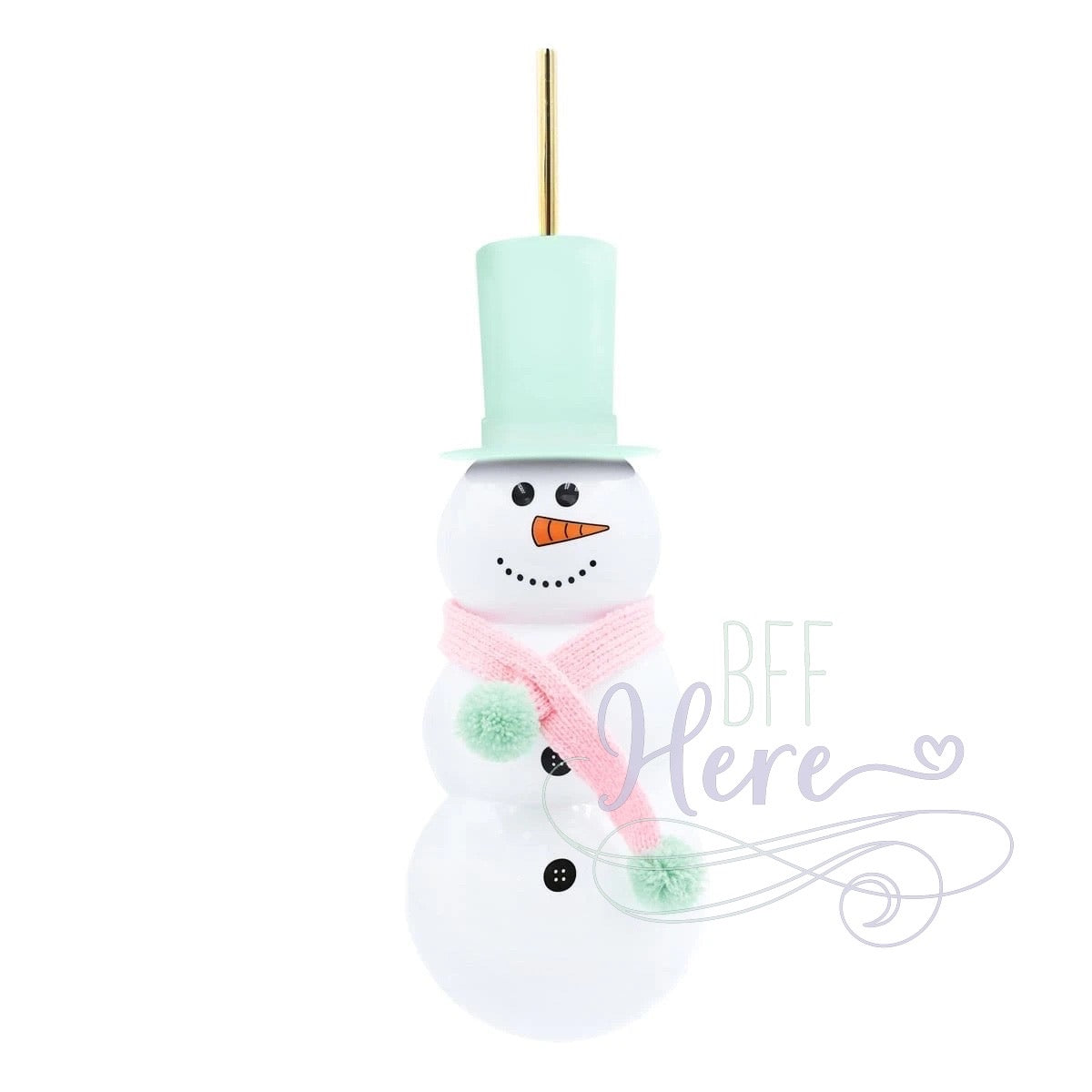 The Snowman Sipper - BFF Here