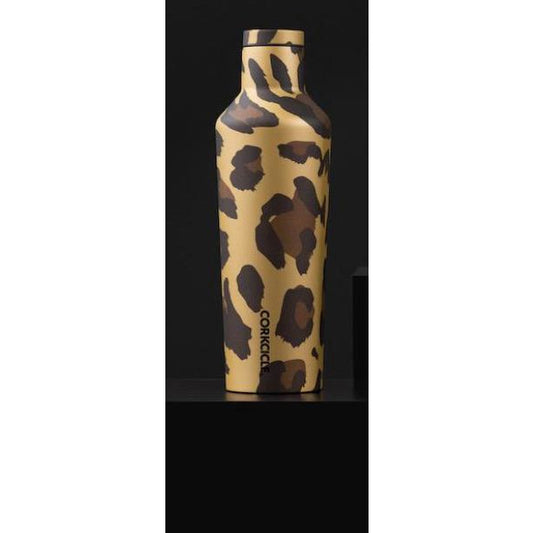 16 oz Canteen By Corkcicle -- Luxe Leopard - BFF Here