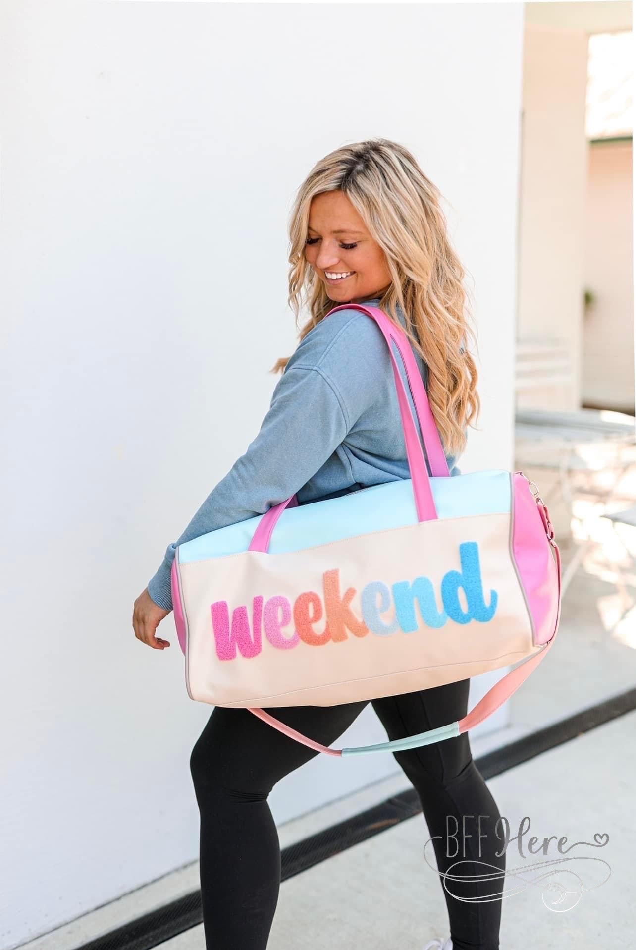 PREORDER—Duffle Bag - WEEKEND - BFF Here