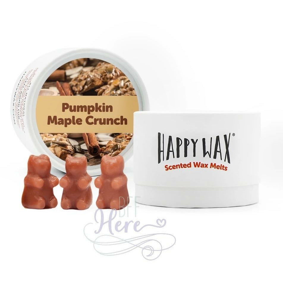 Happy Wax Soy Melts -- Pumpkin Maple Crunch - BFF Here