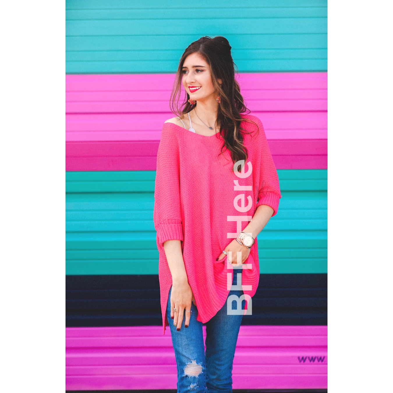 Jenna Hi Lo Tunic -- Choice of Color - BFF Here