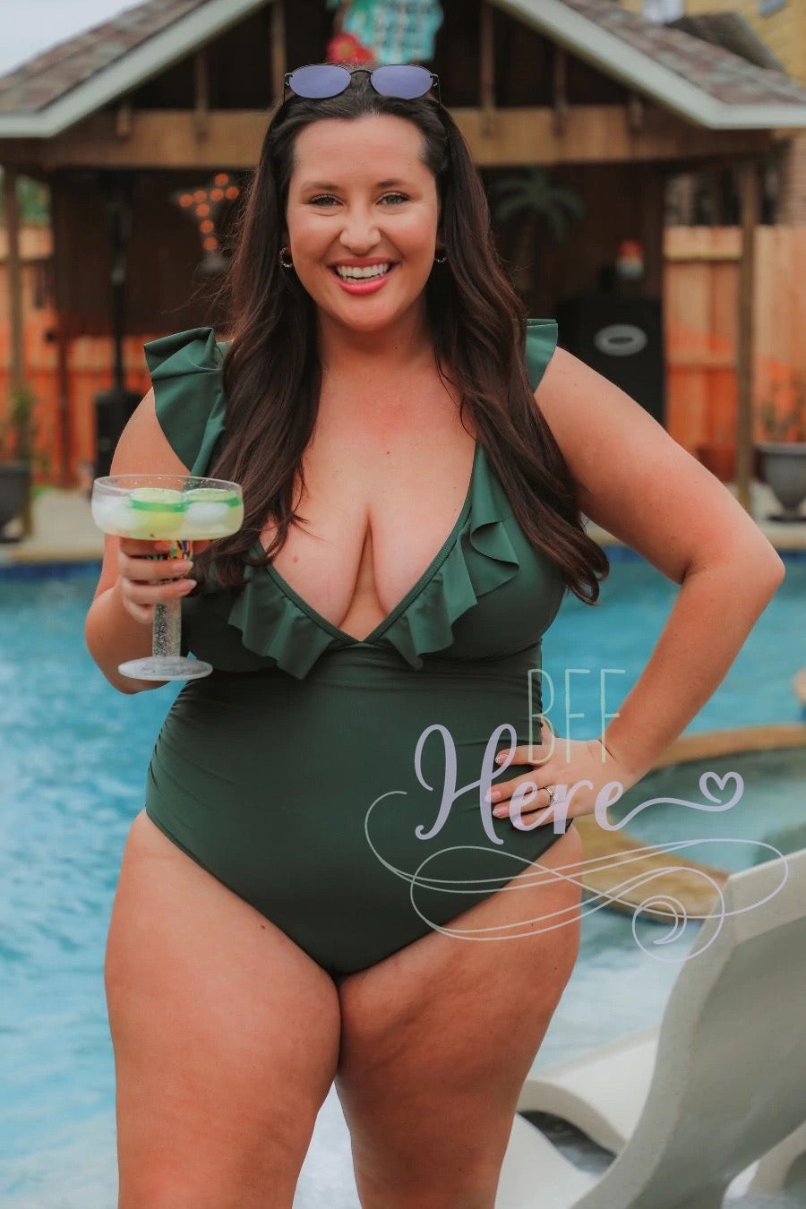 Costa Rica One Piece Swimsuit - BFF Here