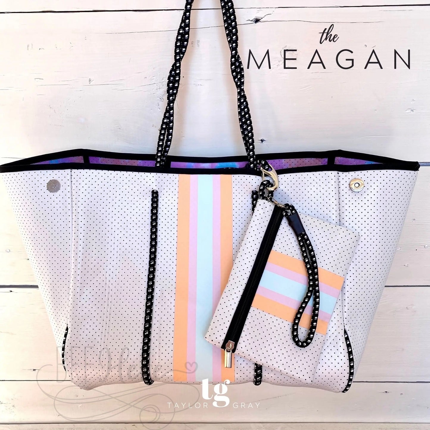 Neoprene Tote -- Meagan - BFF Here