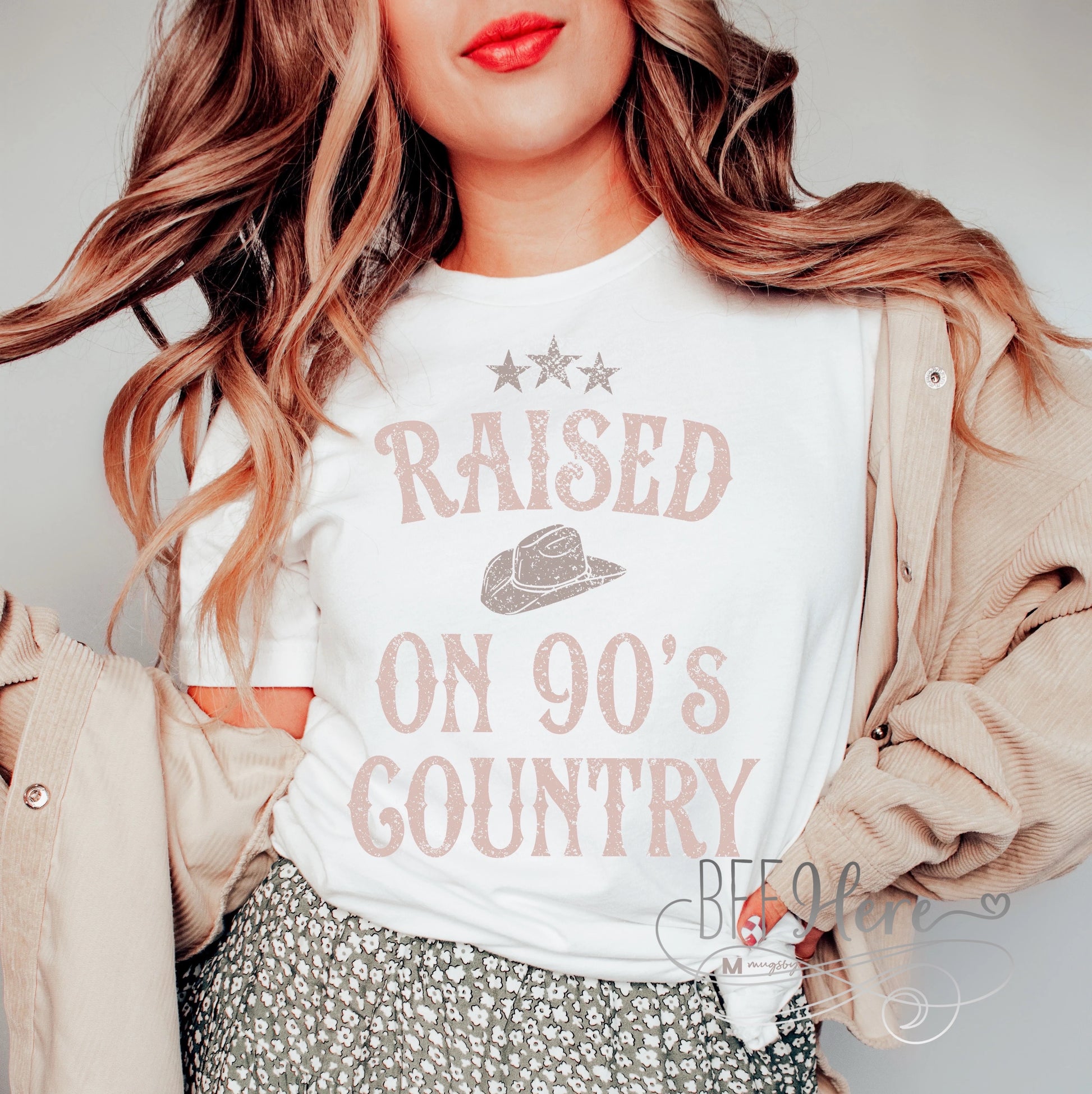 Raised on 90’s Country Shirt - BFF Here