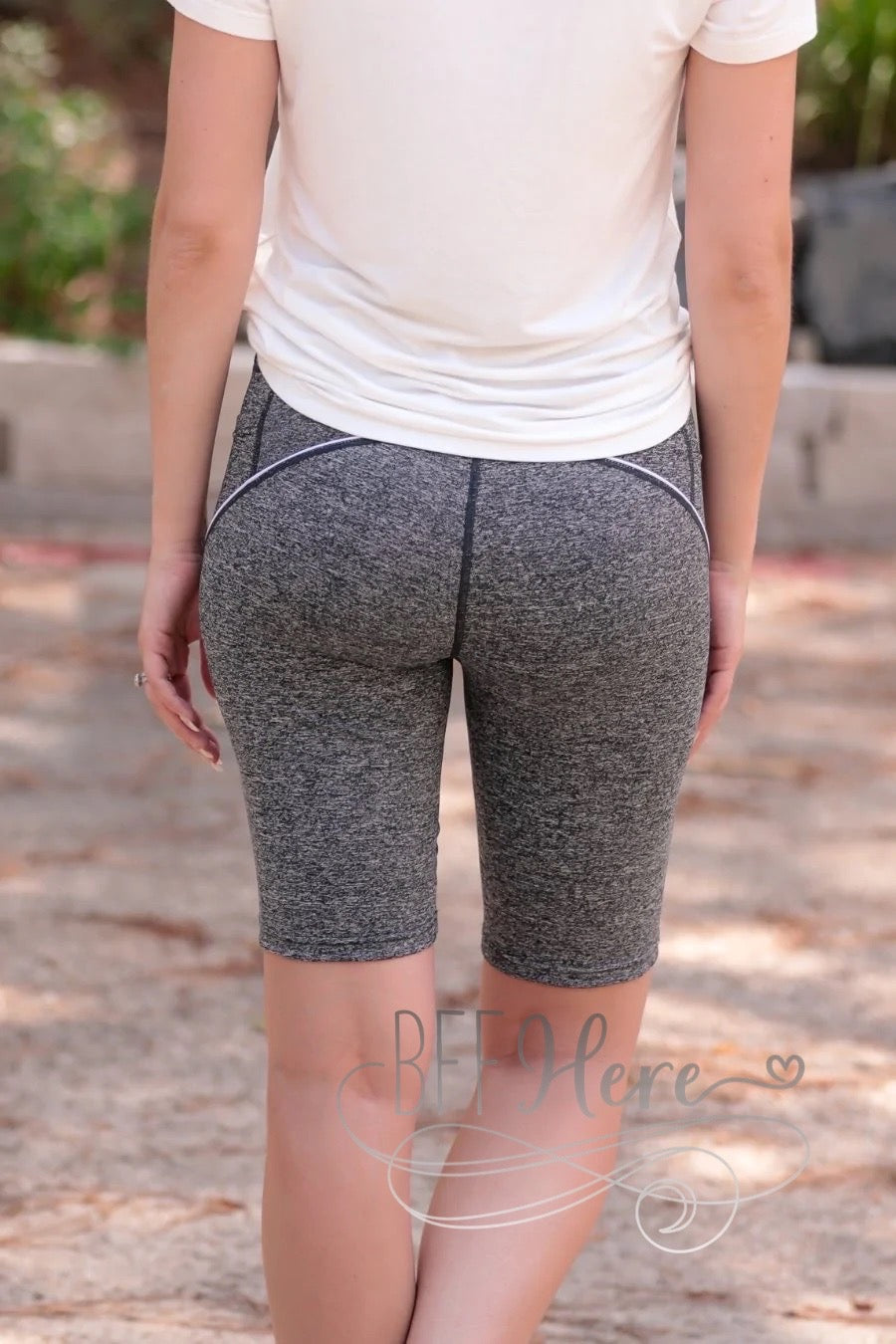 Total Knockout Biker Shorts - BFF Here