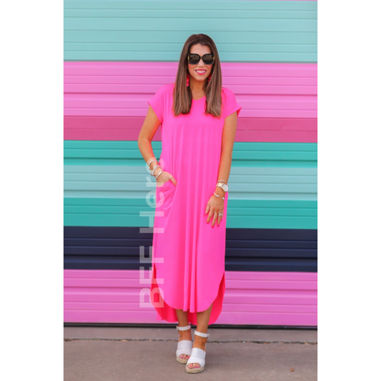 Libby T-Shirt Maxi Dress - BFF Here