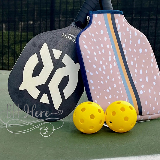 Neoprene Pickleball Paddle Cover — Choice of Pattern - BFF Here