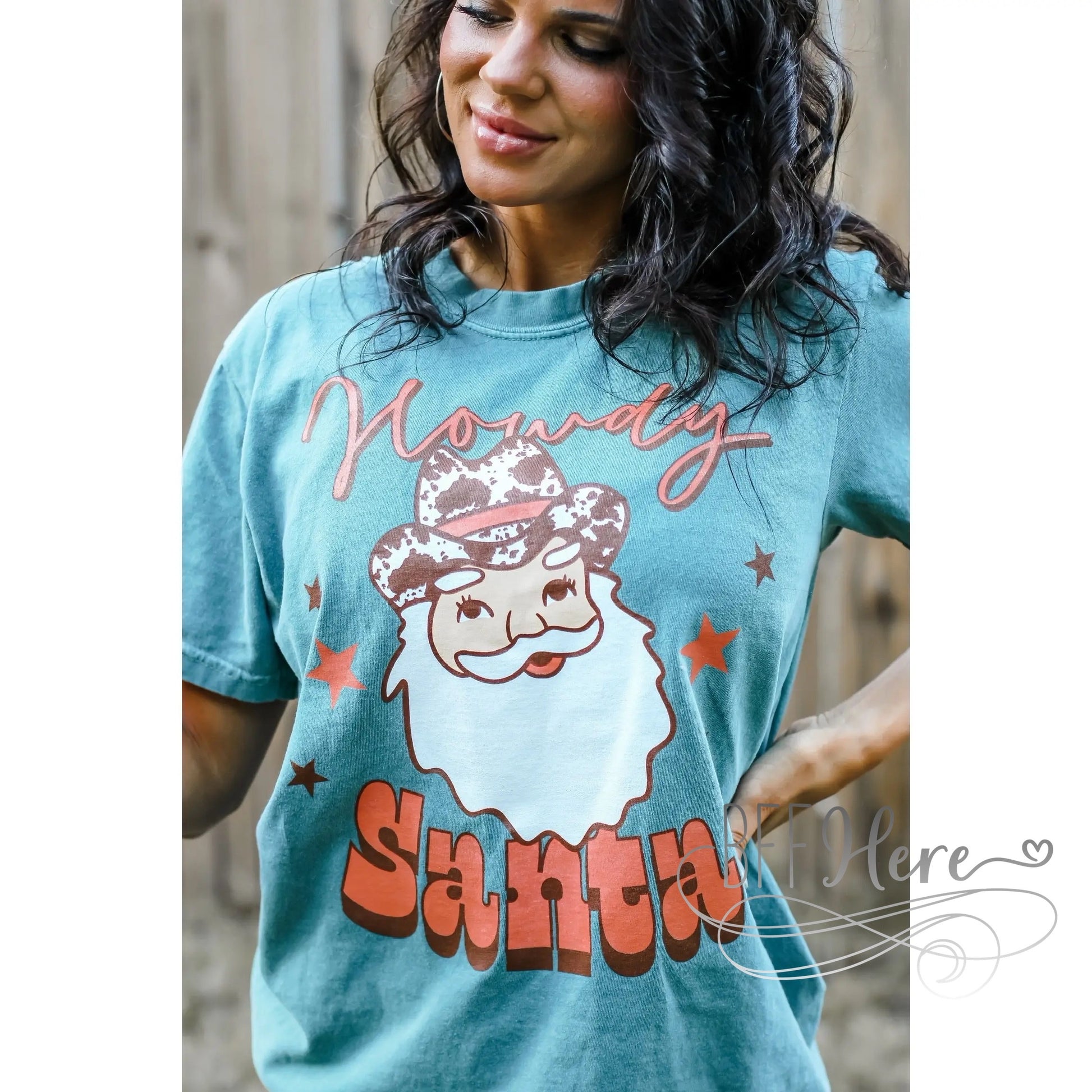 Howdy Santa T-Shirt - BFF Here