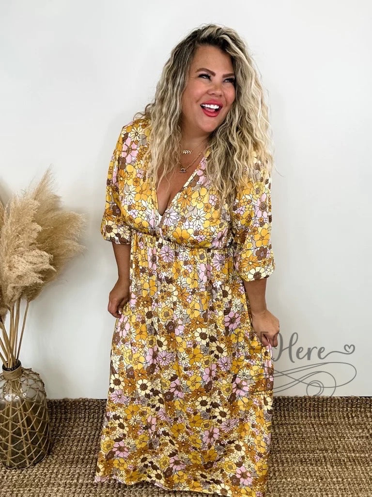 Walkin’ On Sunshine Dress - BFF Here