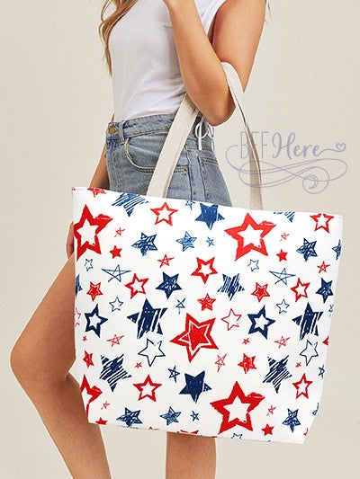 American Star Tote Bag - BFF Here