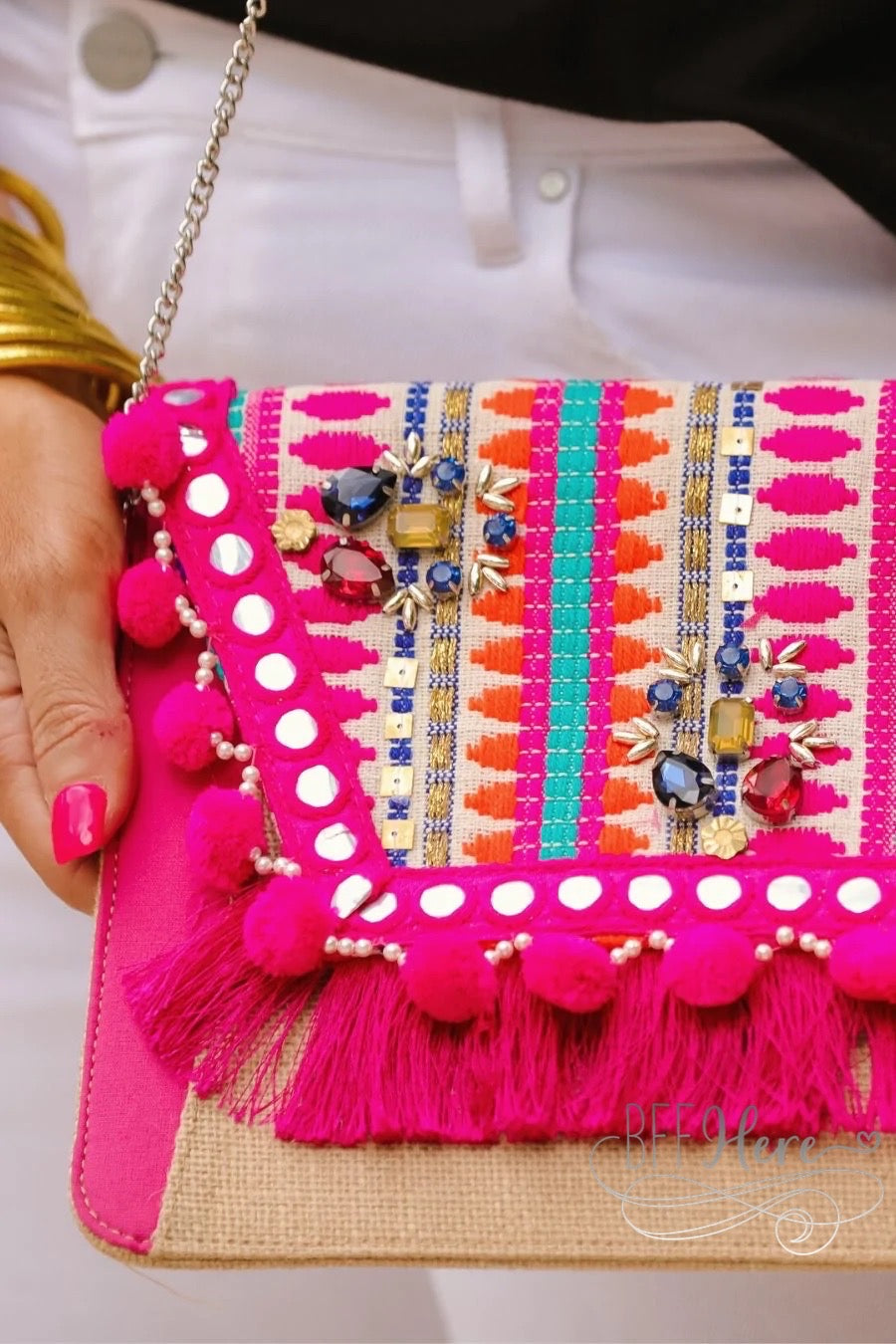 Mojitos and Margaritas Clutch - BFF Here