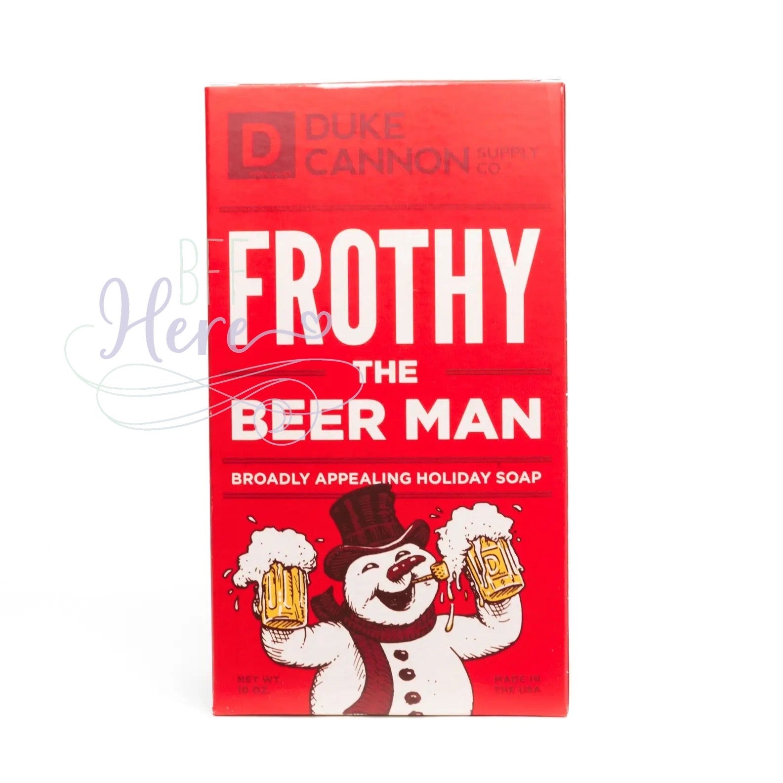 Frothy the Beer Man Soap by Duke Cannon - BFF Here