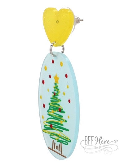 Polka Dot Tree Earrings - BFF Here