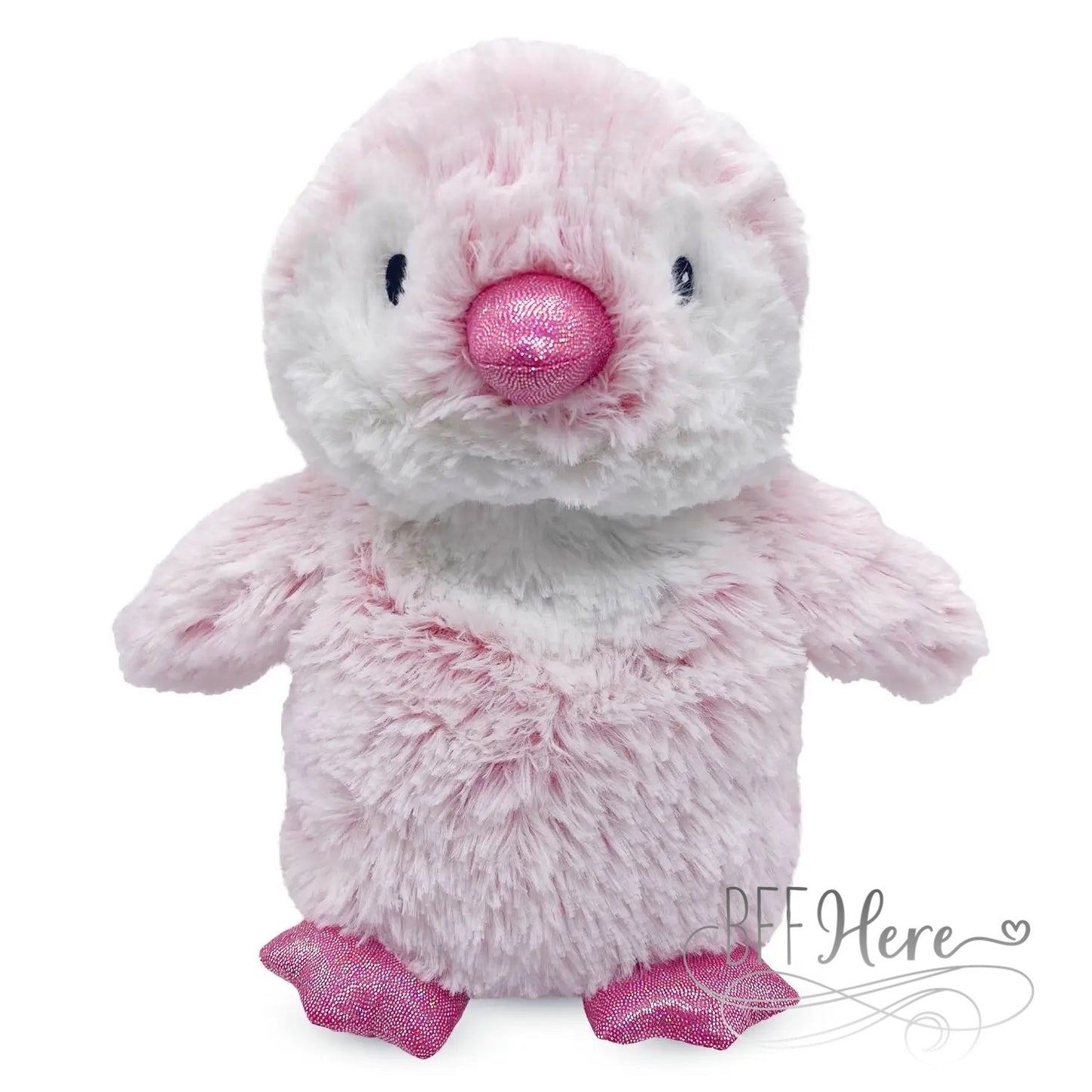 PREORDER — Warmies® Cozy Plush -- Pink Penguin - BFF Here