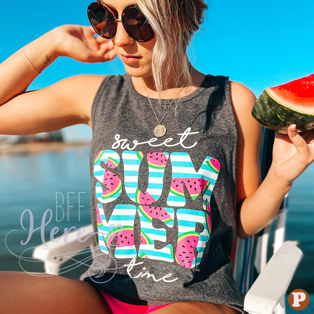 Sweet Summertime Tank Top - BFF Here