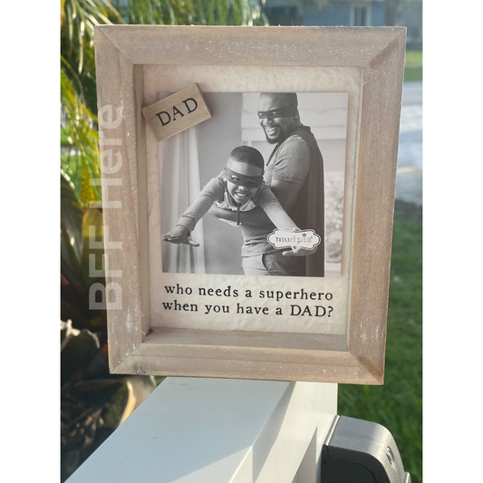 Dad Magnet Frame by Mud Pie - BFF Here