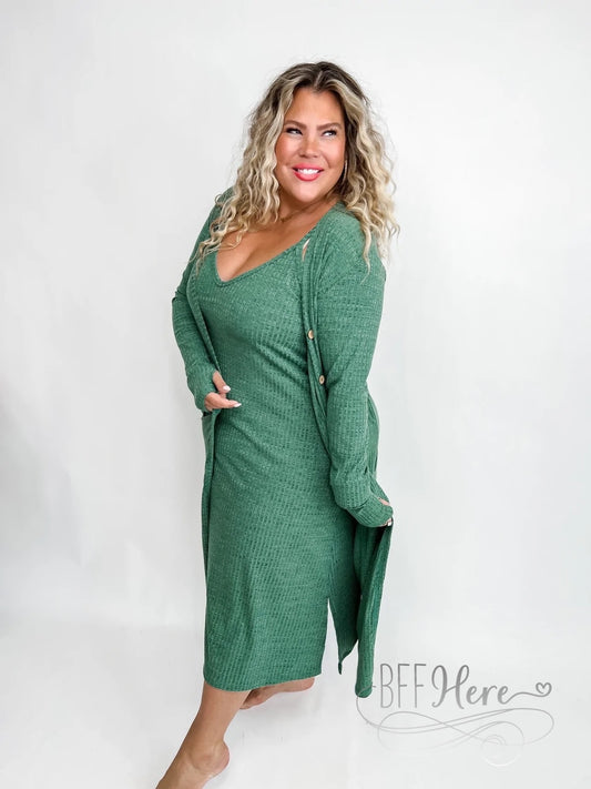 PREORDER- Bailee Lounge Cardigan - BFF Here