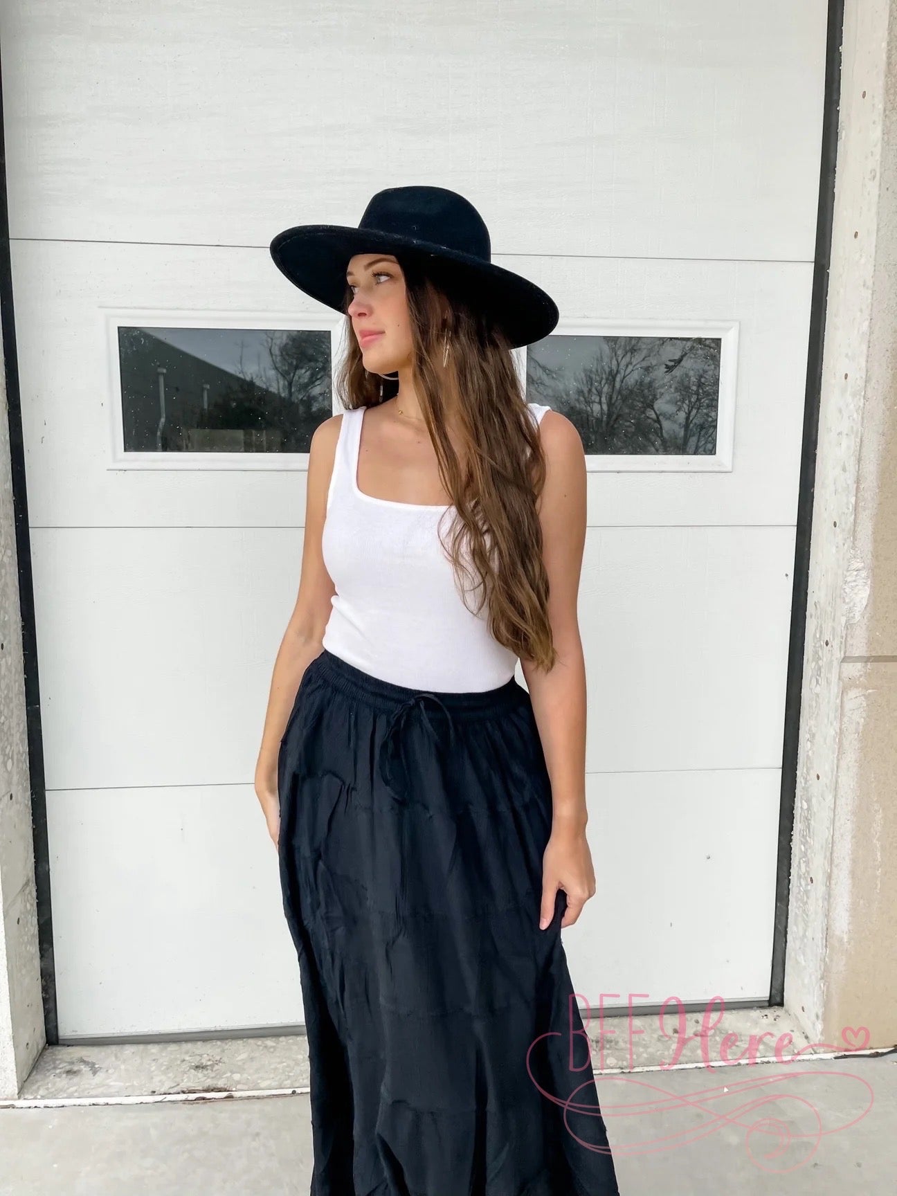 Take Me Away Skirt — Black - BFF Here